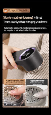Portable Hair Ball Trimmer Home Clothes Shaving Machine Pill Removal Tool Shaver Lint Remover For Sweater USB Rechargeable