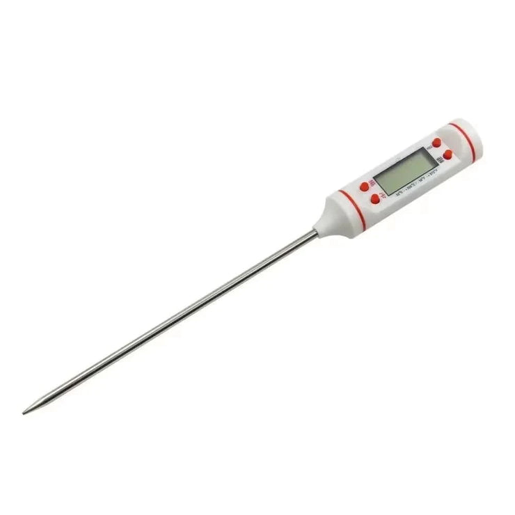 Digital Food Thermometer, Electronic Probe with LCD Display for Kitchen, Baking, Cooking & Grill, Liquid Temperature Meter