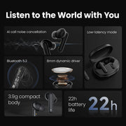 HAYLOU GT7 Neo TWS Wireless Earbuds Dual Host Mode Bluetooth 5.4 Headphones Earphones Smart Touch Control Earbuds Sport Headset