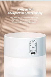 Air Humidifier Ultrasonic Mini Aromatherapy Diffuser Portable Sprayer USB Essential Oil Atomizer LED Lamp for Home Car