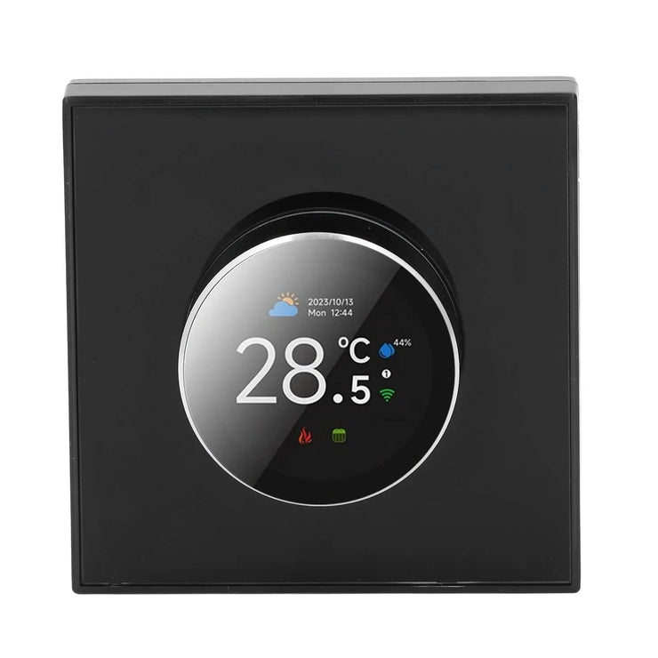 Smart Knob Thermostat Accurate 1.32in Screen 95~240VAC Intuitive Water Heating Digital Thermostat Temp Controller for Home