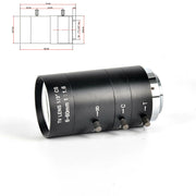 6-60mm 1/3" Industrial Camera Manual IRIS Zoom Focus Lens CS Mount CCTV Lens