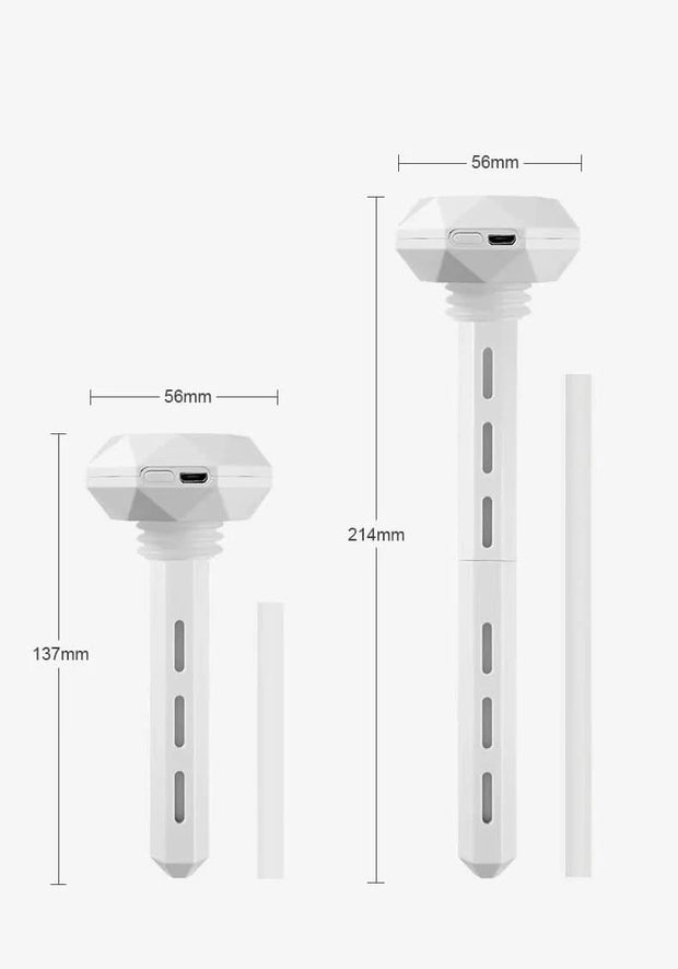 Humidifiers Ultrasound USB Mini Home Air Diffuser Car Purifier Aroma Anion Mist Maker With Romantic LED Lamp Portable Humidifier