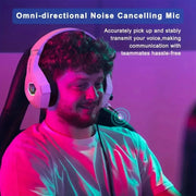 Gaming Headset Wired Headphones With Microphone Stereo Earphones Deep Bass For PC Computer Gamer Laptop Music wired Earphones