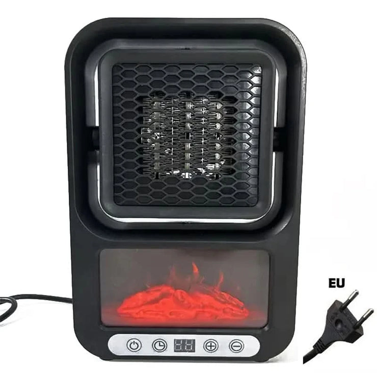 800W Space Heater with Thermostat Electric Heater Portable Heater Desktop Warm Air Blower Mini Portable Heater for Indoor Use