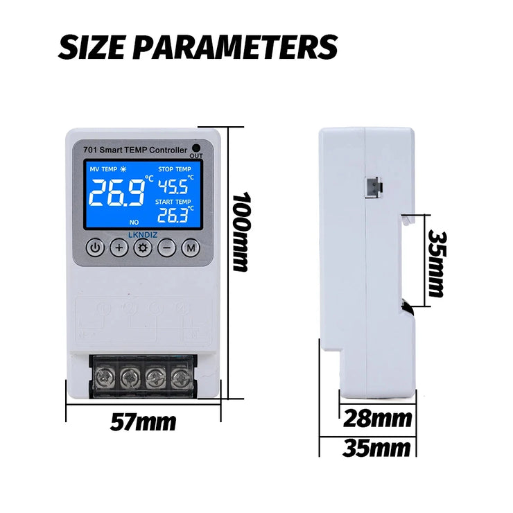 Temperature Smart WIFI  Controller Constant Thermostat Control Timing Control Switch Cycle Control Multiple Sensor Head Option