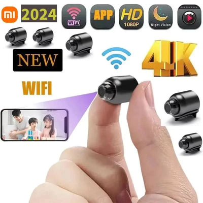 NEW X5 Mini Camera HD1080P Compact Wireless WIFI Camera with Cyclic Recording Function Suitable for Outdoor Camping at Home