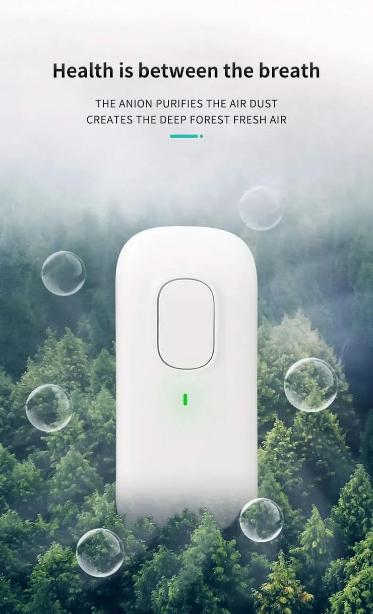 Mini Air Purifier For Home, Plug-in Negative Ion Generator Air Purifier No Filter Household Odor Eliminator Cleaner
