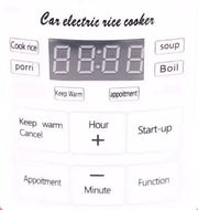 Rice Cooker Used in 12v 24v Car Multicooker Enough For Two to Three Persons