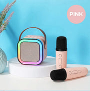 Wireless Professional Bluetooth Integrated  Microphones and Speaker for KTV  Microphone Portable Children's Audio Mike