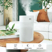 Air Humidifier Ultrasonic Mini Aromatherapy Diffuser Portable Sprayer USB Essential Oil Atomizer LED Lamp for Home Car