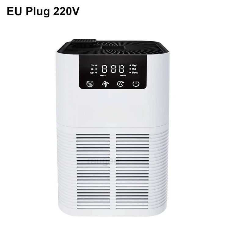 Air Purifier Smoke Odor Negative Ion Generator with Aromatherapy Air Cleaner for Household HEPA Filter Efficient Purifying Air