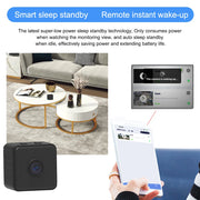 Mini Camera Wireless WiFi Remote Monitor Camera Tiny Home IP Camera No need to plug in Super-long battery life