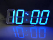 3D LED Digital Alarm Clock - Wall Clock Time/date/temperature For Home/kitchen/office Clocks Decor Garden