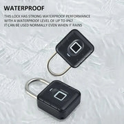 Electronic Lock Tuya Bluetooth Fingerprint Padlock Digital Luggage Lock APP Temporary Password Remotely IP67 Decompression Toys