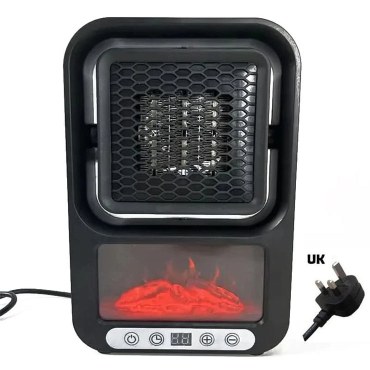 800W Space Heater with Thermostat Electric Heater Portable Heater Desktop Warm Air Blower Mini Portable Heater for Indoor Use