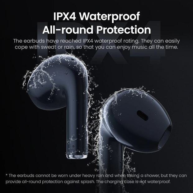 HAYLOU X1 2023 TWS Bluetooth Earphone BT5.3 Wireless Headset Metallic Case 12mm Dynamic Driver 24H Battery Life Sports Earbuds