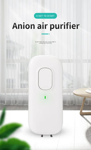 Mini Air Purifier For Home, Plug-in Negative Ion Generator Air Purifier No Filter Household Odor Eliminator Cleaner