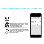 1080P HD Mini Camera Wifi IP Smart Home Indoor Night Vision AI Human Camcorder Audio Video Wireless Security Surveillance Camera