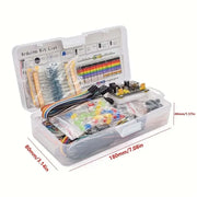 830Pcs/Box DIY Project Starter Kit For Arduino UNO R3 Kit Electronic DIY Kit Electronic Component Set With Tie-points Breadboard