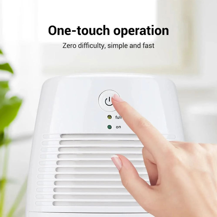 500ml Small Dehumidifiers Moisture Absorbers Air Dryer Compact Portable Electric Dehumidifier for Home Basement Household