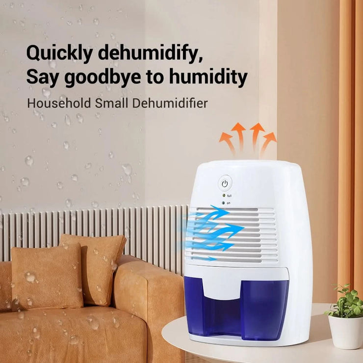 500ml Small Dehumidifiers Moisture Absorbers Air Dryer Compact Portable Electric Dehumidifier for Home Basement Household