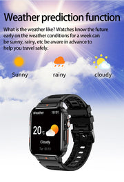 Military Outdoor GPS Sports Smart Watch Men 1.95 inch Heart Rate Blood Oxygen Bluetooth Call SmartWatches Men's For Android IOS