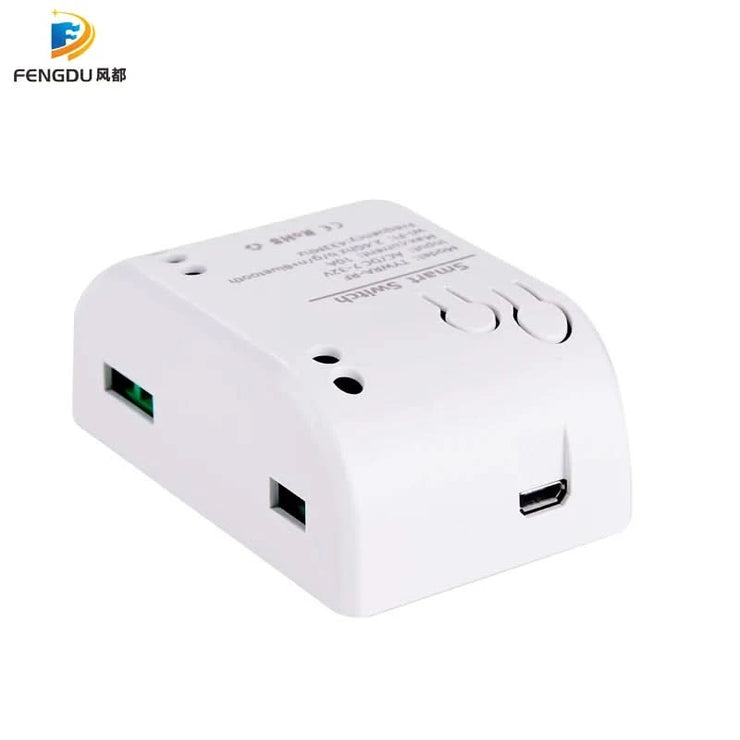 Wifi Smart Switch 1CH 7-32V Mini Wifi Light Controller 433 RF Receiver Gate Garage Opener 10A Smart Life Tuya app 1 Gang Relay