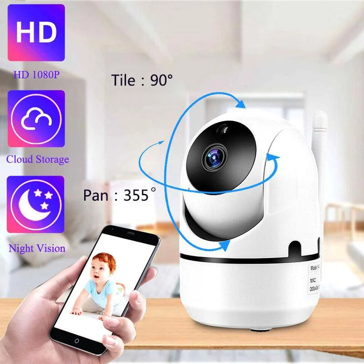 720p Wireless Night Vision Auto Scan IP Camera